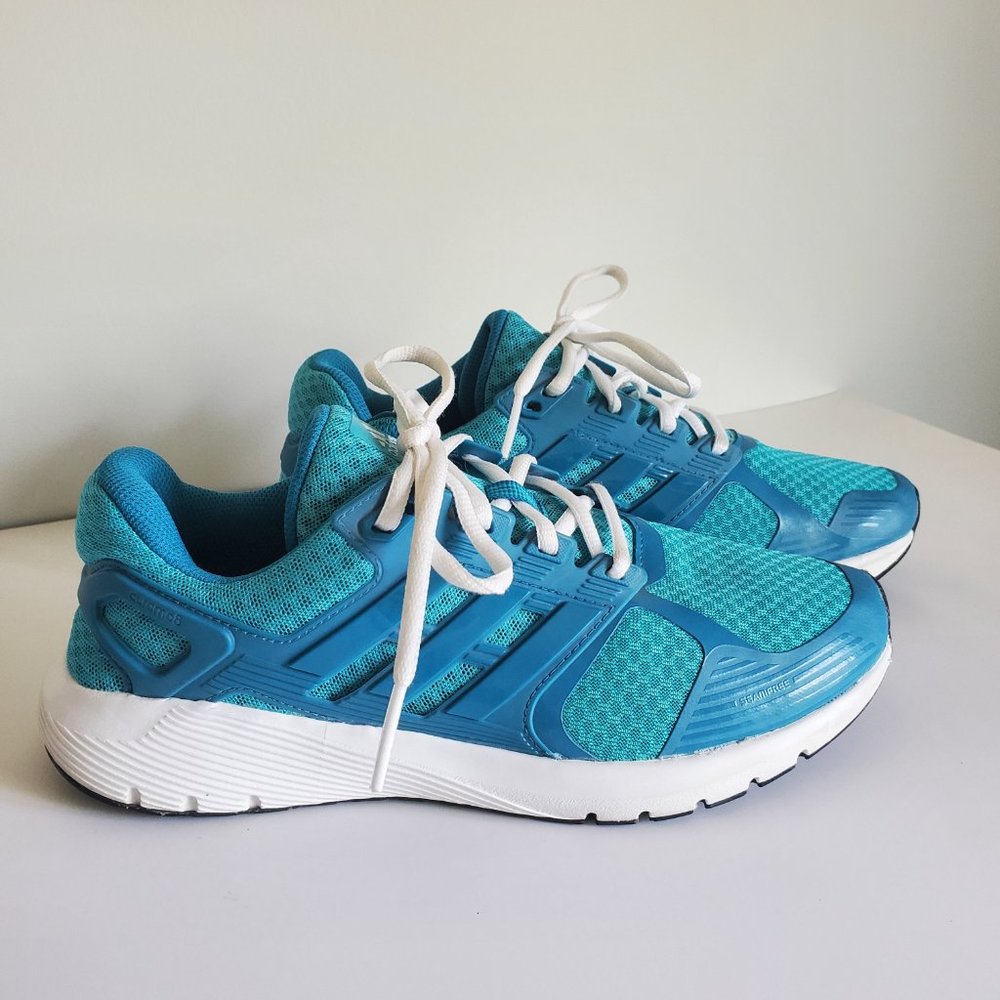 Women's Size 7.5 ADIDAS Athletic Sneakers Running Shoes Cross Trainers Teal Blue